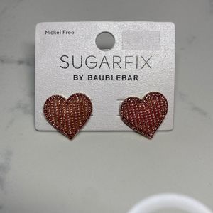 Sugarfix Baublebar Heart Earrings - New